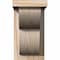 Ekena Millwork Crestline Smooth Corbel w/Backplate, Douglas Fir, 5 1/2"W x 10"D x 10"H COR06X10X10CRE01SDF - alternate 2
